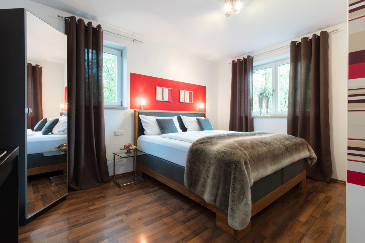 Hotel Villa Rosa อัลเลอร์สเฮาเซิน ภายนอก รูปภาพ